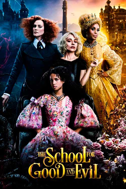 دانلود فیلم The School for Good and Evil 2022 (مدرسه خیر و شر) دوبله فارسی